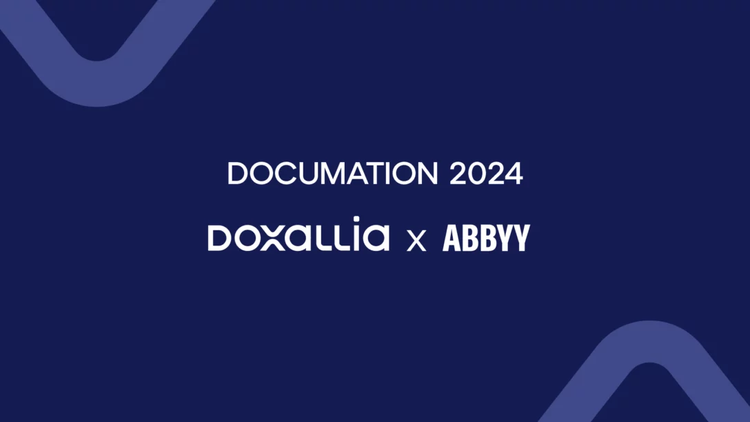 Documation, le salon du management de l’information et des processus documentaires, réunira DOXALLIA et ABBYY sur le stand B82.